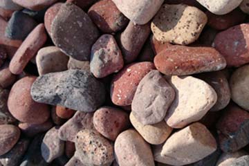 レンガチップ 庭砂利 配達専門